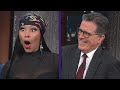 Nicki Minaj Gets SHUT DOWN by Stephen Colbert in RAP BATTLE