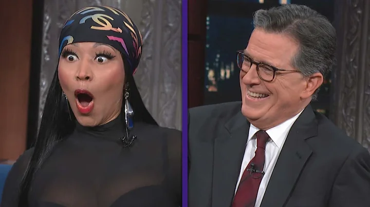 Nicki Minaj Gets SHUT DOWN by Stephen Colbert in RAP BATTLE
