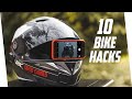 10 Motorcycle Life Hacks
