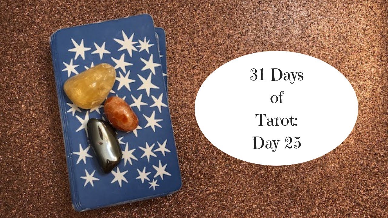 31 Days of Tarot - Day 25: My tarot self-care ritual