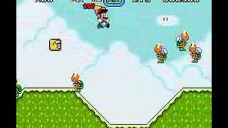 Super Mario World Turtle Jumping screenshot 5