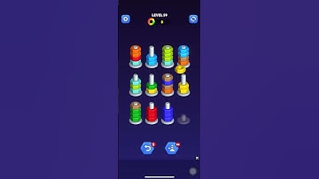 Nut Sort Color Puzzle Games Level 59 #shorts