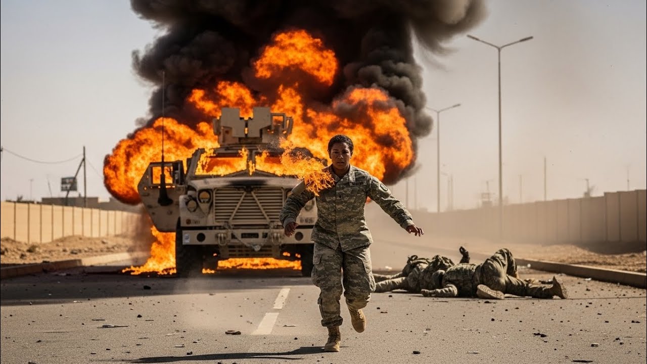 Новобранец высмеял её шрамы, а затем замолчал, когда генерал произнёс её позывной.