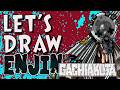 Let's Draw And Talk About Enjin From Gachiakuta!