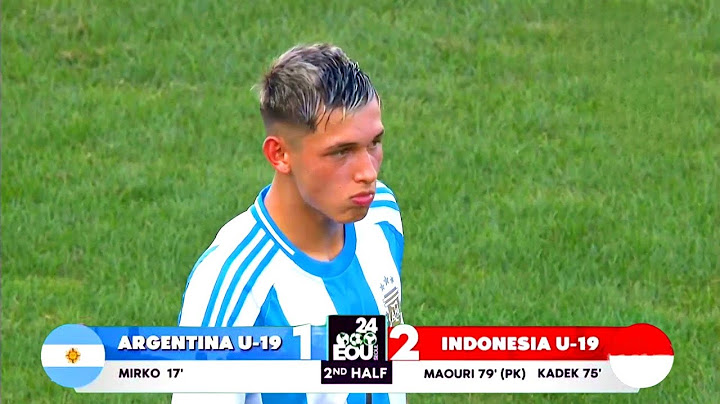 FULL HIGHLIGHT INDONESIA U-19 VS ARGENTINA U-19 !! SEOUL EOU CUP 2024 U-19 | Fans Camera