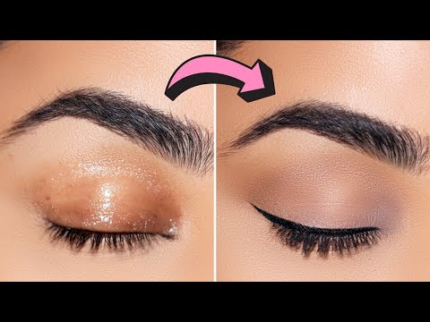 OILY EYELIDS - Long Lasting Makeup Tips & Tricks