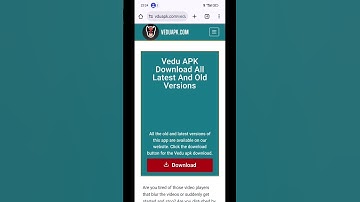 Movies ke liye vedu app download