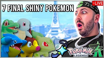 Catching EVERY Shiny Pokemon In Pokemon Legends ZA!