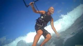 4K Mini Body Camera, Wearable Action Body Cam Goes Kitesurfing