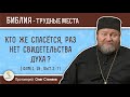 Кто же спасётся, раз нет свидетельства духа ? (Филим. 1:19 ; Быт. 2:7)  Протоиерей Олег Стеняев