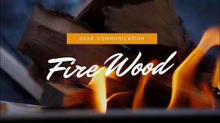 【Gear Communication / 薪は選びましょう！】薪の見分け方 / 焚き火で重要なのは薪です!