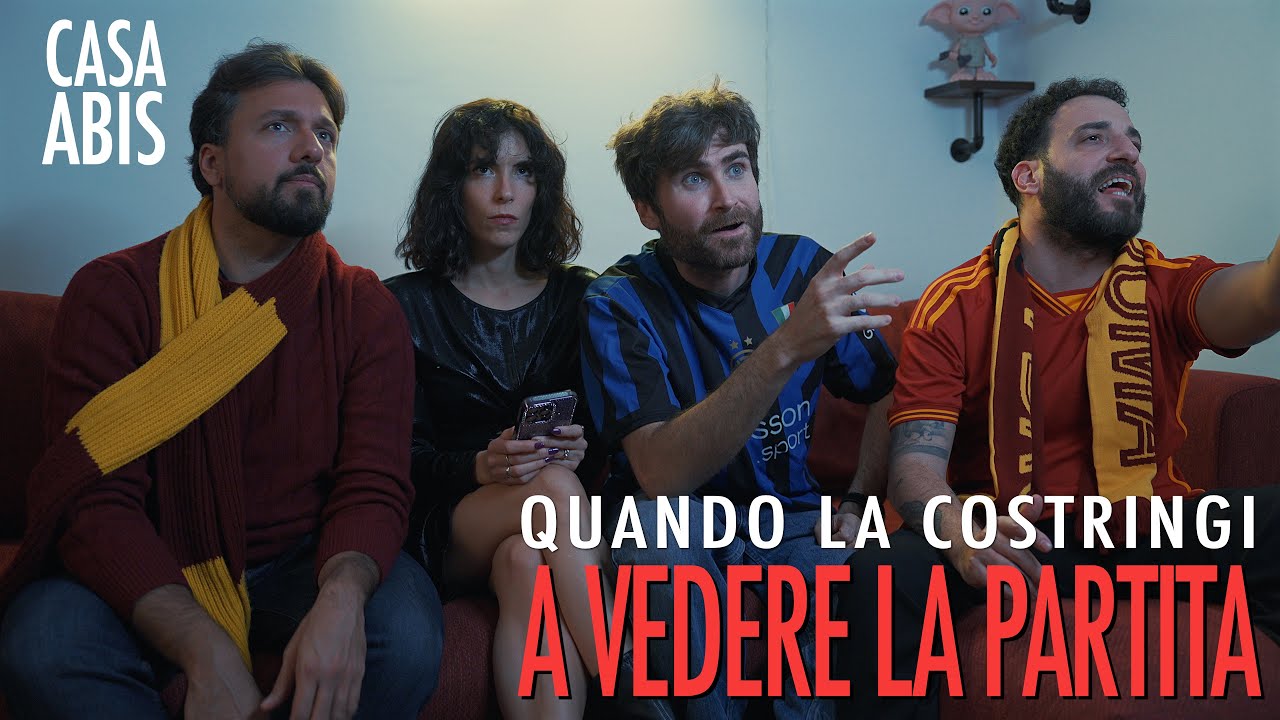 QUANDO LA COSTRINGI A VEDERE LA PARTITA