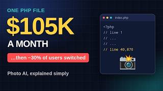 This AI App Is ONE File Making $105K a Month (Photo AI Explained Simply)