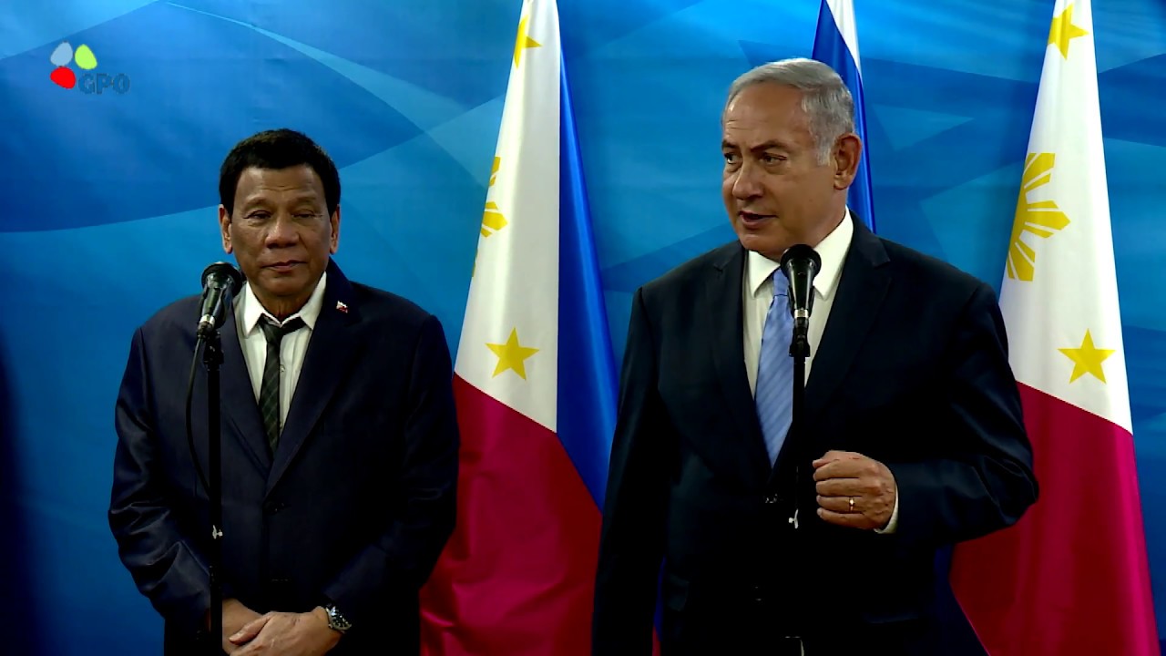 PM Netanyahu meets with Philippines President Duterte