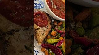 Fish, Tomato Sauce & Mixed Veggies food youtube ytshorts