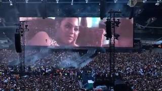 Beyoncé & Jay-Z - Bar Fight Video Interlude (OTR II London Stadium 15/6/18)