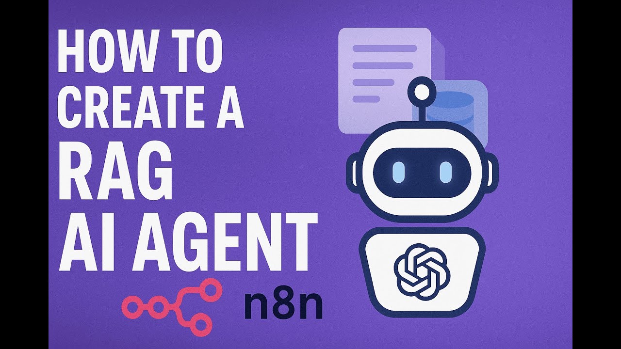 How to create an AI RAG agent in n8n - YouTube