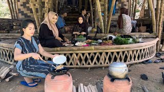 GADIS DESA CANTIK NGALIWET BARENG KELUARGANYA