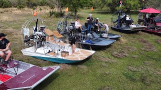AIRBOATING LAKE WALES FL KISSIMMEE CHAIN OF LAKES...ECT