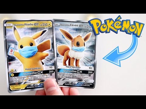 NEW* Quarantine Pikachu & Eevee GX Full Arts 