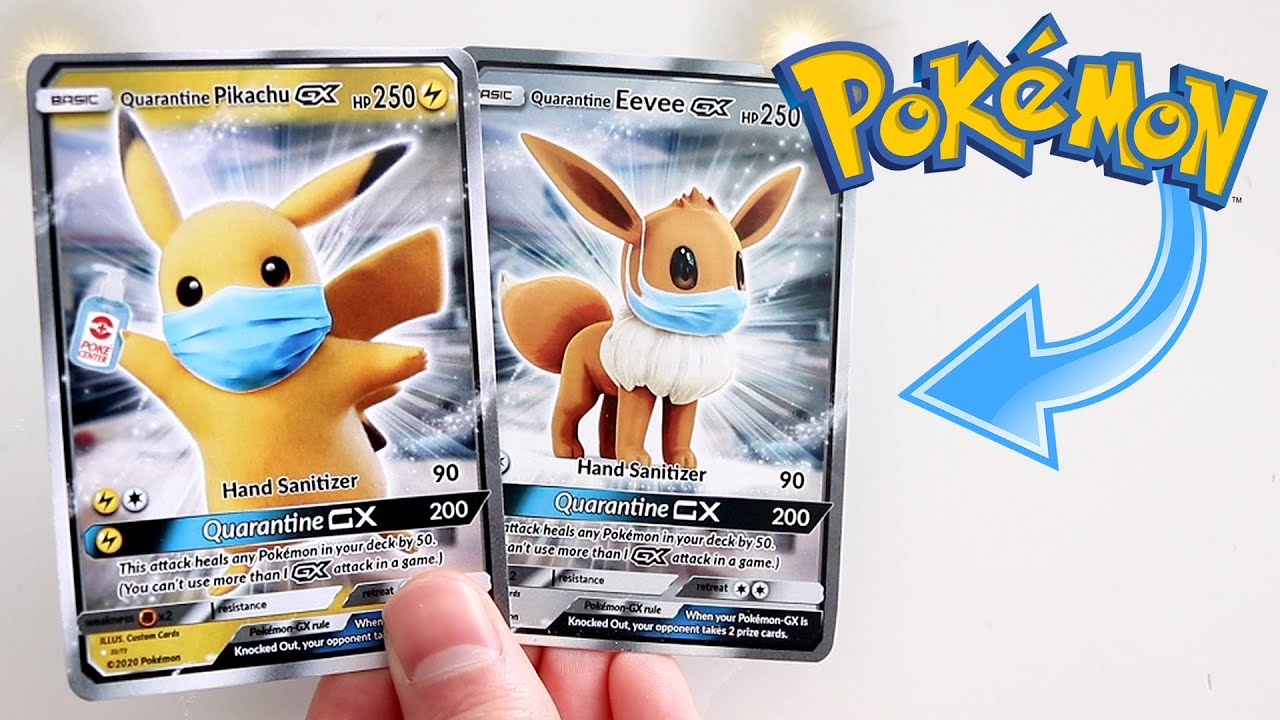 NEW* Quarantine Pikachu & Eevee GX Full Arts 