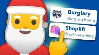 Becoming Santa and RUINING Christmas! (BitLife)