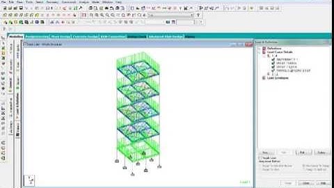STAAD PRO v8i LECTURE 12  :Assigning load deadload 2/2