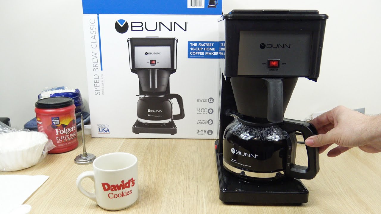 BUNN Black 10-Cup Coffee Maker at