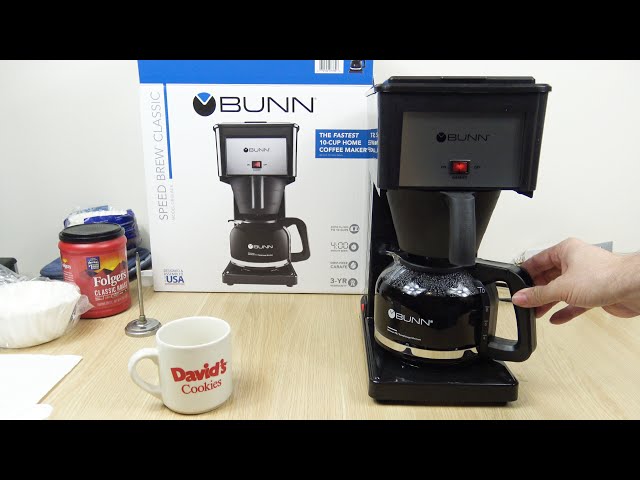 How to Use a Bunn Speed Brew Classic Coffee Maker 