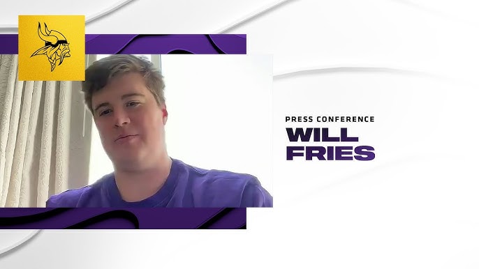 Will Fries on Excitement On Coming To Minnesota Vikings & Key To Team's  Offensive Line Playing Well