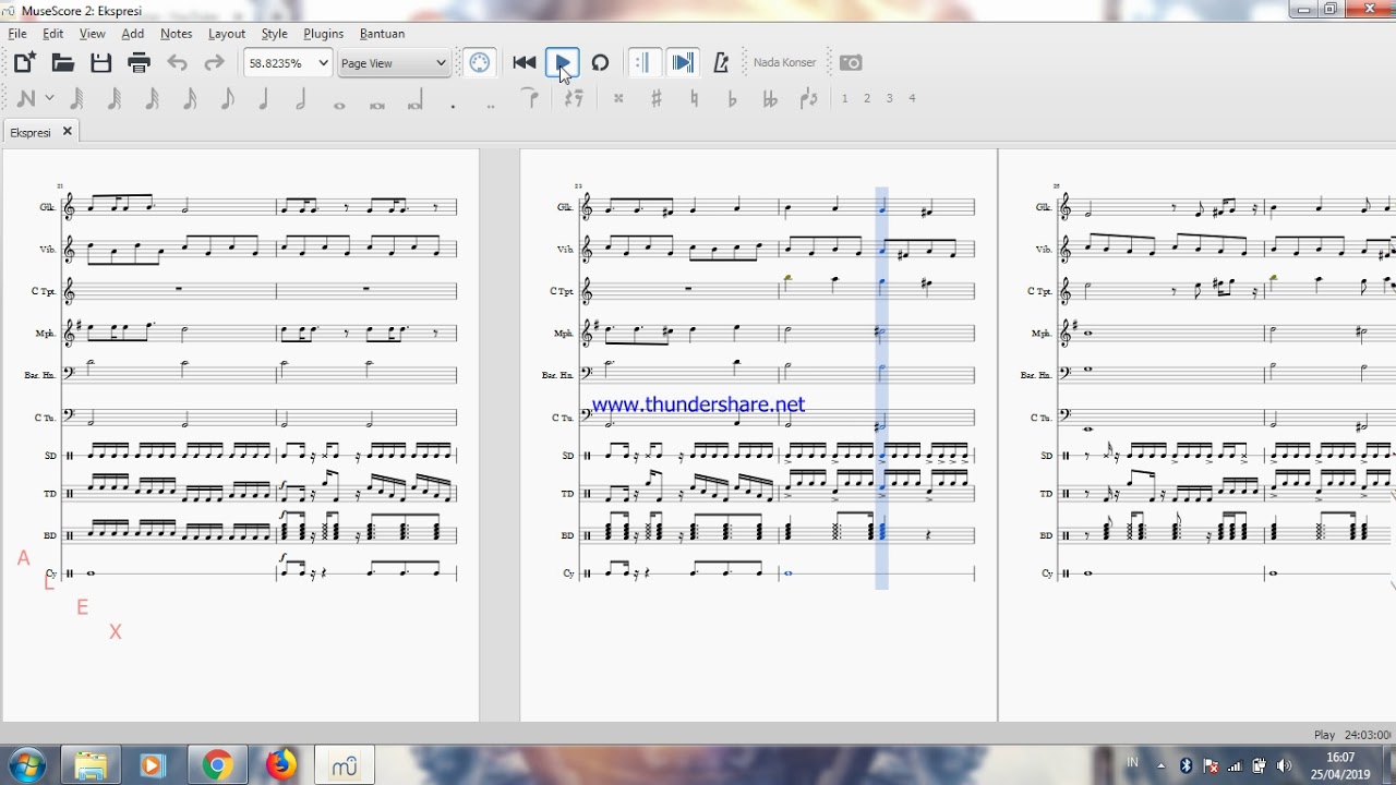 Ekspresi By Titi DJ Drumband Arrangement