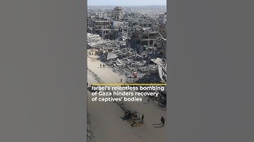 Israel’s relentless bombing of Gaza hinders recovery of captives’ bodies | #ajshorts