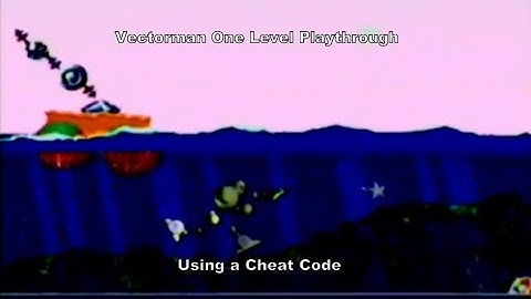 Vectorman One Level Playthrough using a MegaDrive Cheat Code :D #Megadrive #Sega #MD #Gaming #Sub
