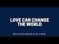Love Can Change the World | The Winner's Minute With Mac Hammond