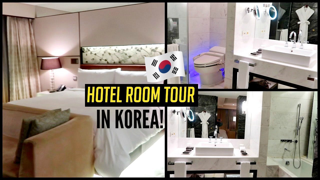 🇺🇸✈️🇰🇷First Time Flying First Class + LIT Hotel Room in KOREA!