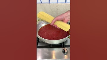 Thumbnail of NEVER boil your spaghetti again! 😍 #shorts #pasta