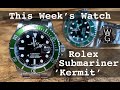 MY FIRST ROLEX! KERMIT Rolex Submariner (ref 16610LV) | This Week's Watch | TheWatchGuys.tv