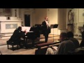 The Holy Sonnets of John Donne - Britten. Mark Milhofer (tenor) Filippo Farinelli (piano)