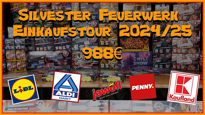 988€ Silvester Feuerwerk Einkaufstour 2024/25 🤩 | GreatFireworks