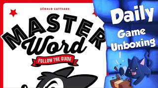 Master Word - Daily Game Unboxing screenshot 1