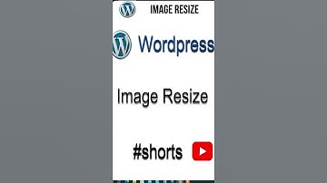 How to resize image in wordpress blog website #shorts