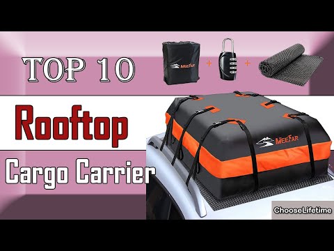 Car Roof Bag 100% Waterproof Rooftop Cargo Carrier, 21 Cu Car Luggage  Storage Bag, Car Top Carrier Bag Black, Orange 