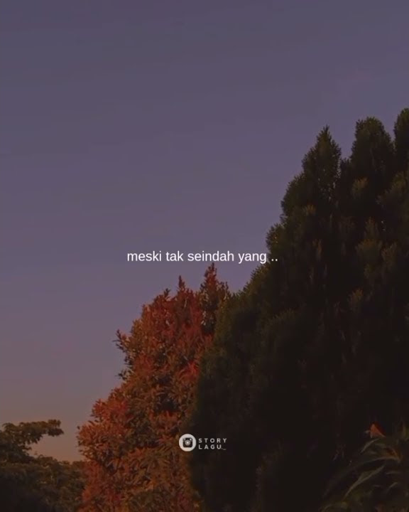 STORY WA TERBARU || TAK SEINDAH CINTA YANG SEMESTINYA