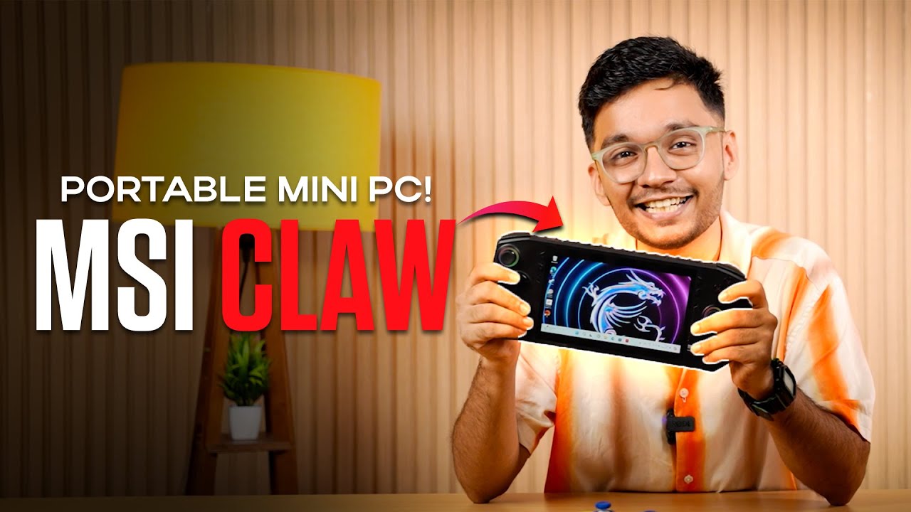 Portable MINI PC ! MSI CLAW @MSIIndiaOfficial
