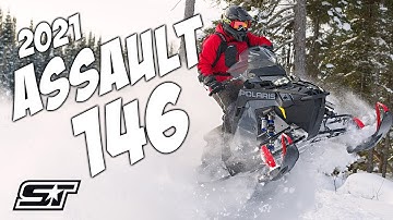 2021 Polaris 850 Switchback Assault 146 Snowmobile Review