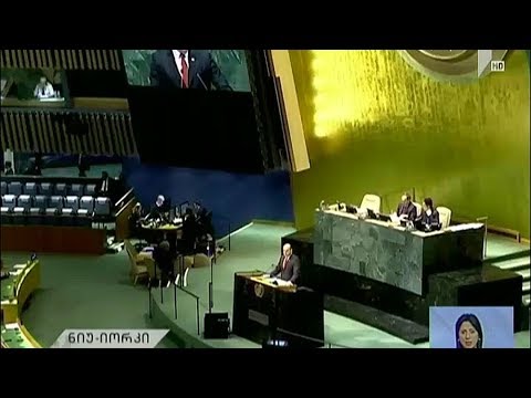 პრემიერის გამოსვლა გაეროში