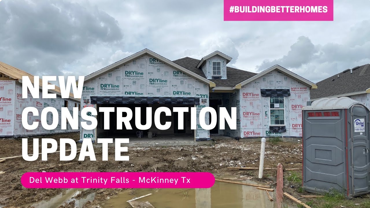 New Homes DFW Building a Del b Home at Trinity Falls in McKinney