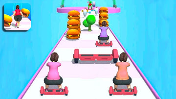 Fatty Run 3d - All Levels Walkthrough Gameplay iOS,Android New Mobile Free Games NO 66