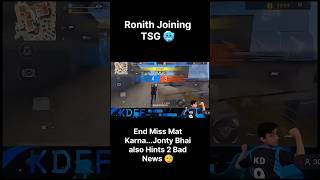 Ronith Joining iQOO OG×TSG 😱 #s8ulelite #totalgamingesports #freefire #shorts #upnext #shortsfeed