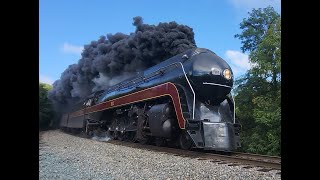 Chasing N&W 611 on the Buckingham Branch 2025 - YouTube
